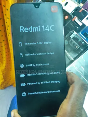 New Xiaomi Redmi 14C 256 GB Black