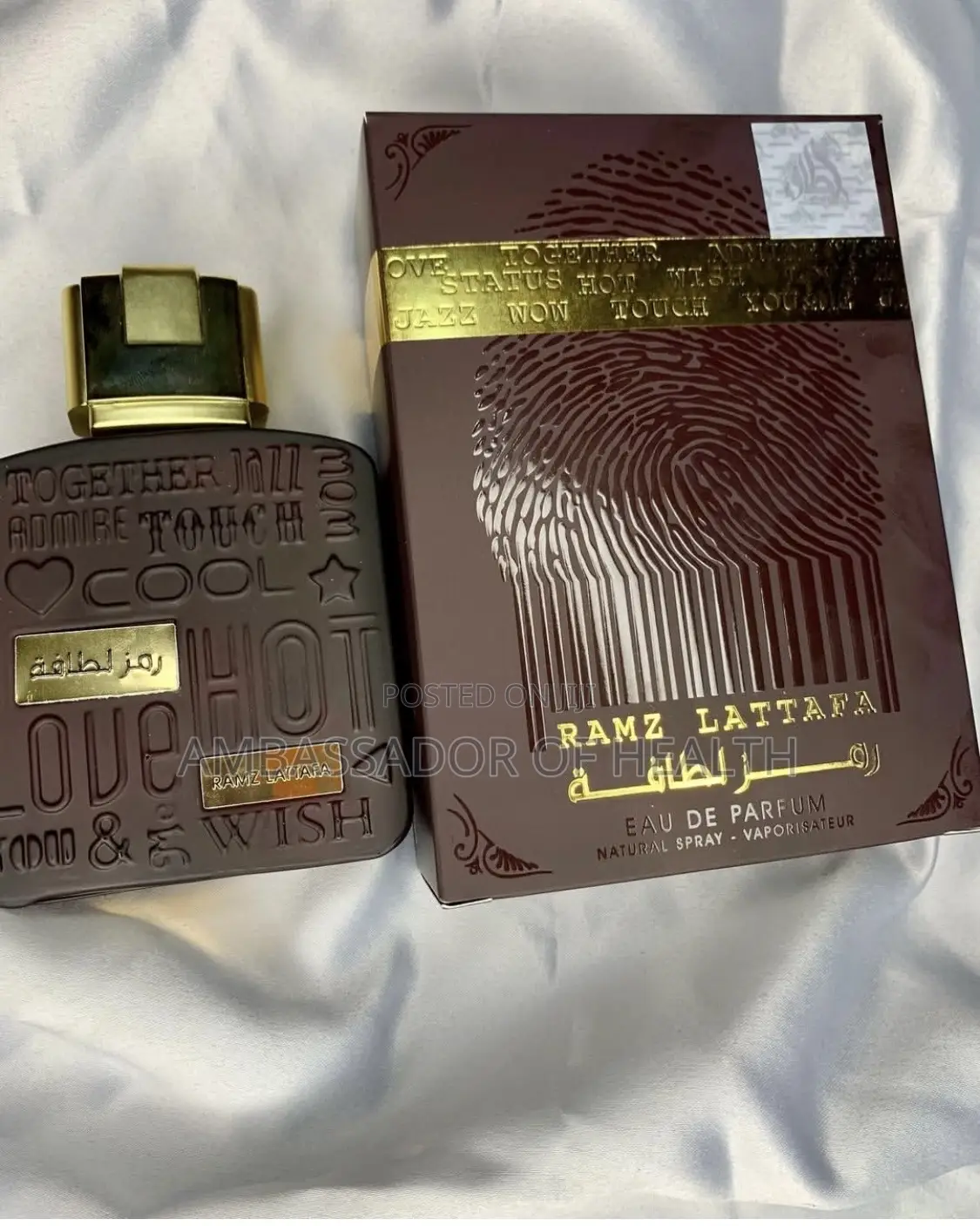 Rams Lattafa Gold Perfume Original