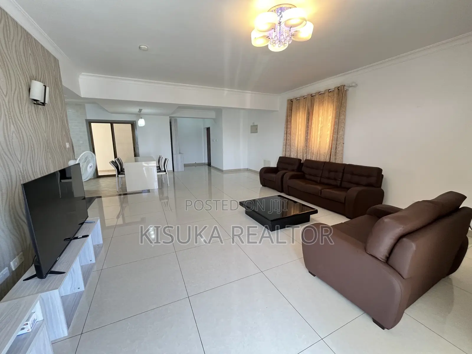 Furnished 3bdrm Apartment in Masaki, Kinondoni for rent