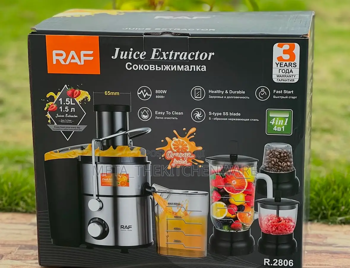 Raf Juicer Extractor 4in1 1000w