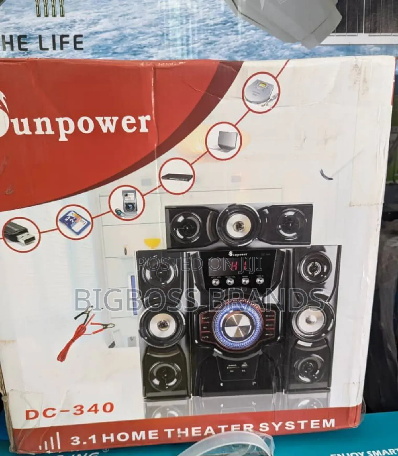 Sun Power Subwoofer Dc-340dc