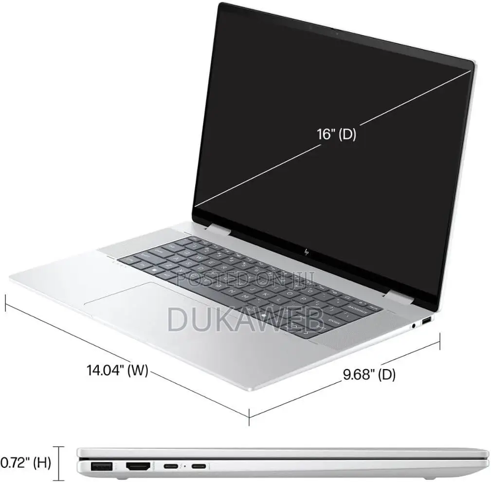 New Laptop HP Envy 16 Gaming 16-H1023dx 32GB Intel Core I7 SSD 2T