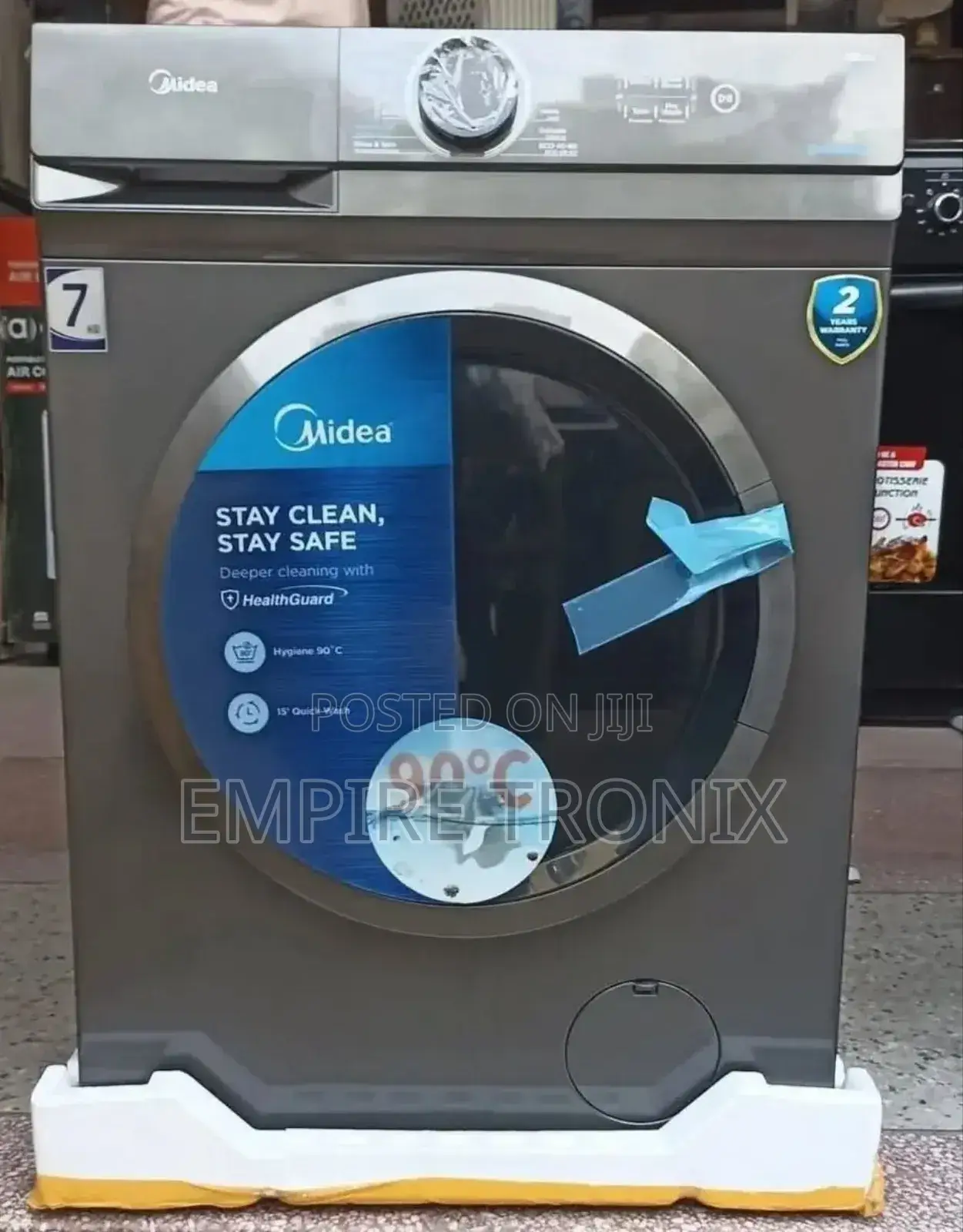 Midea Front Loading Washing Machine,7 Kg Mf100w70/T