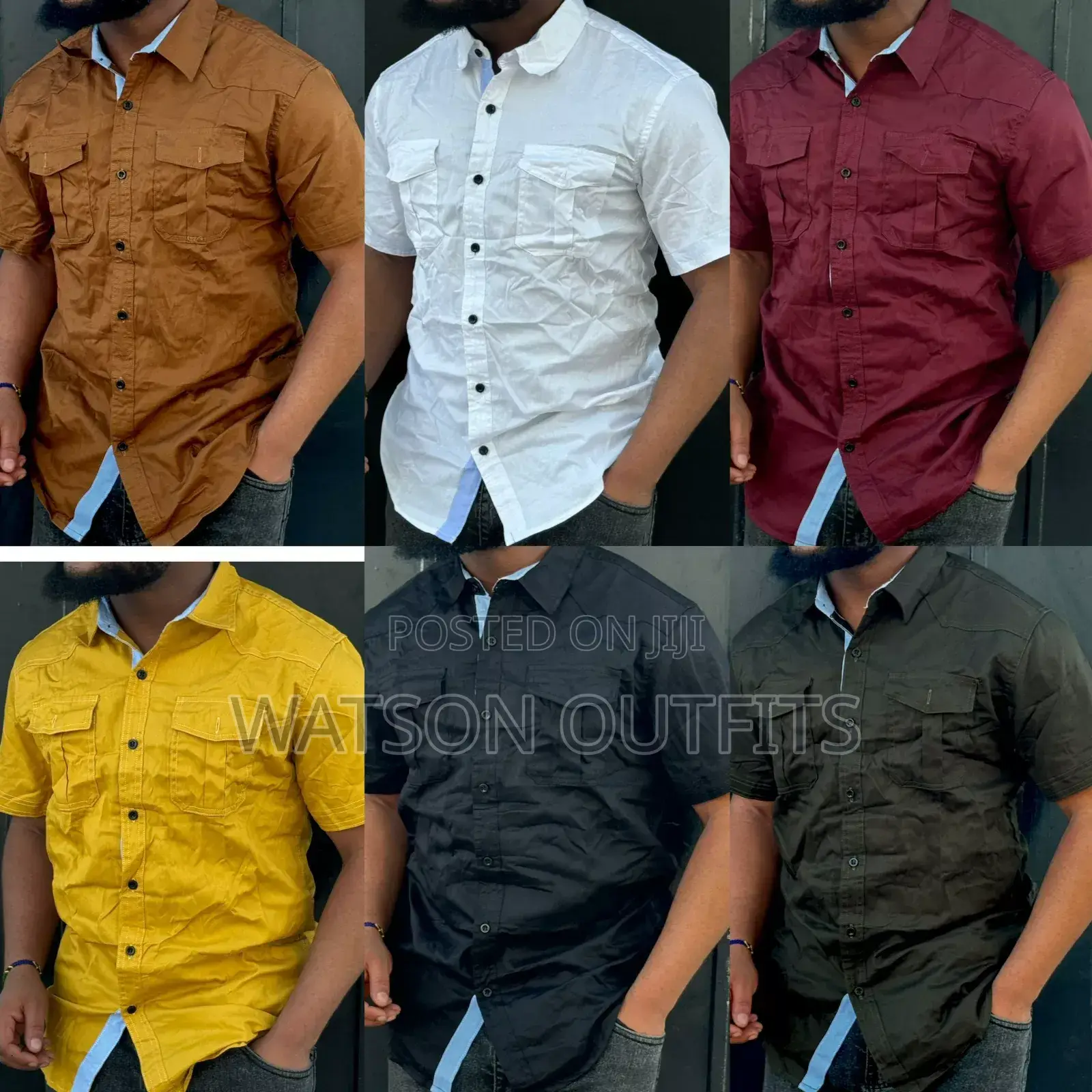 Classic New Cadets Material Short Sleeve Shirts