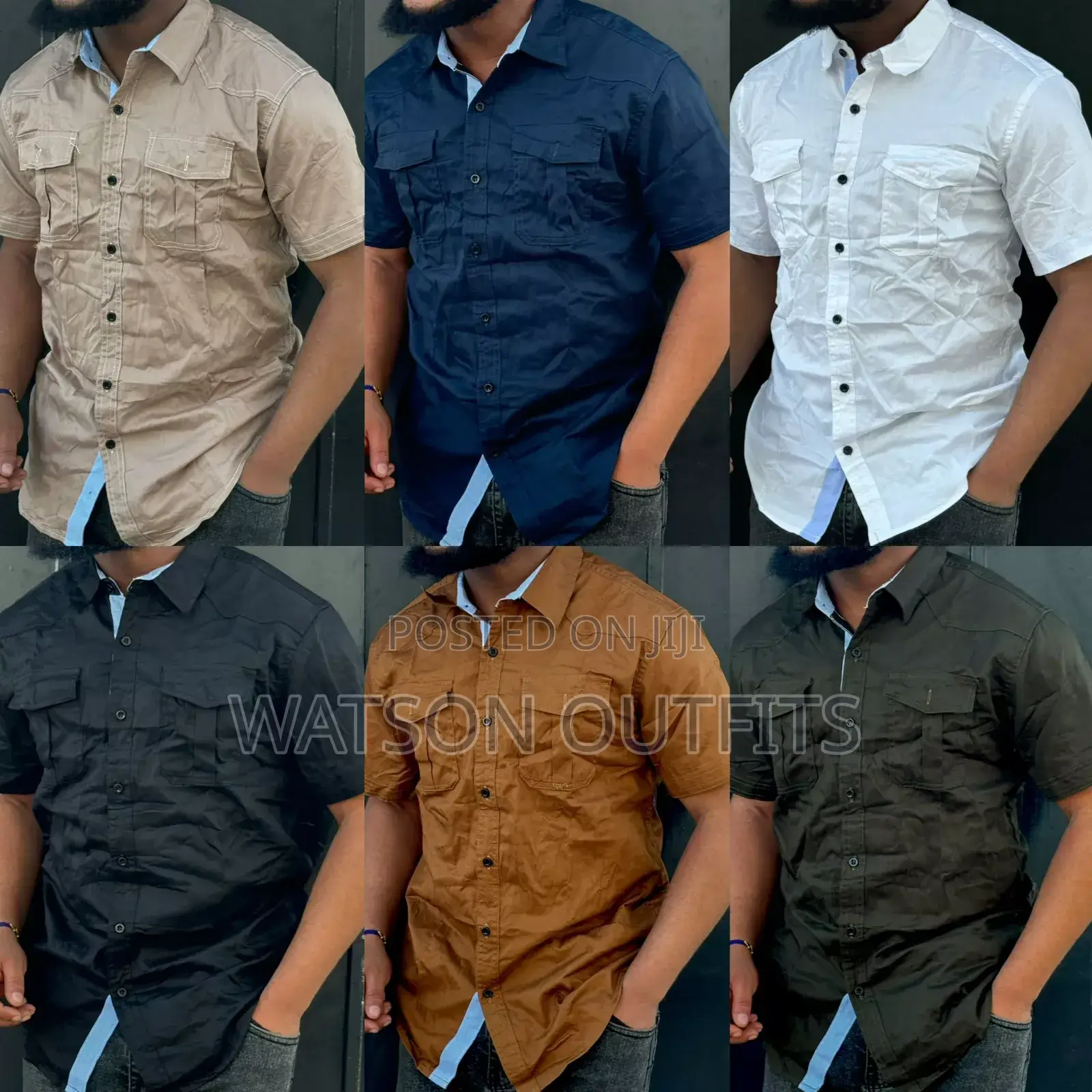 Classic New Cadets Material Short Sleeve Shirts