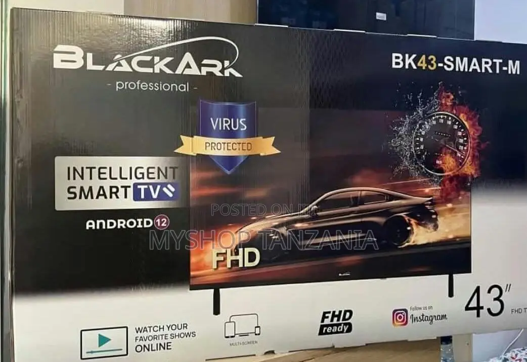 Black Ark 43′′ FHD Led Smart Tv