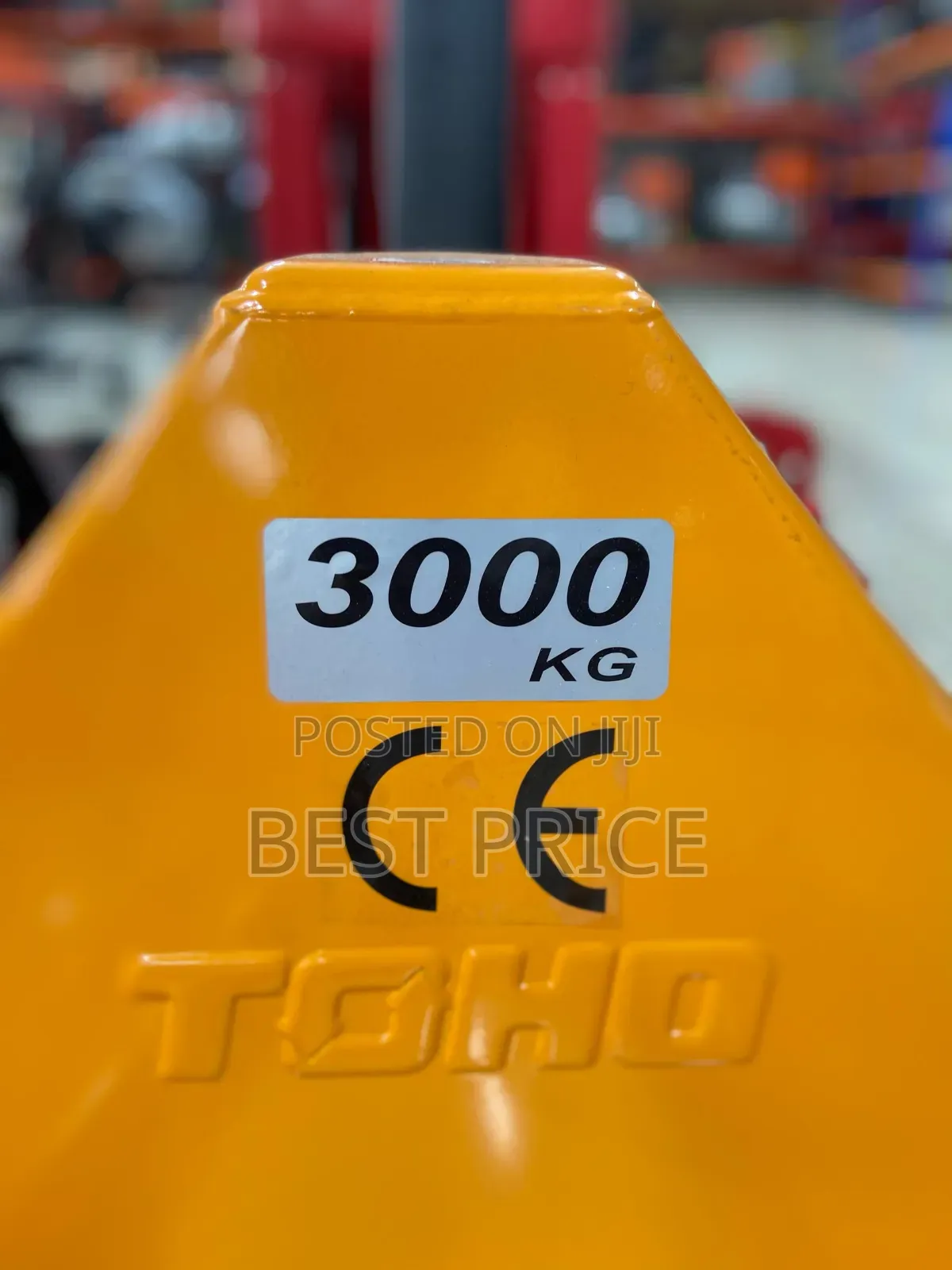 Toho Hand Pallet Truck 3 Ton Capacity