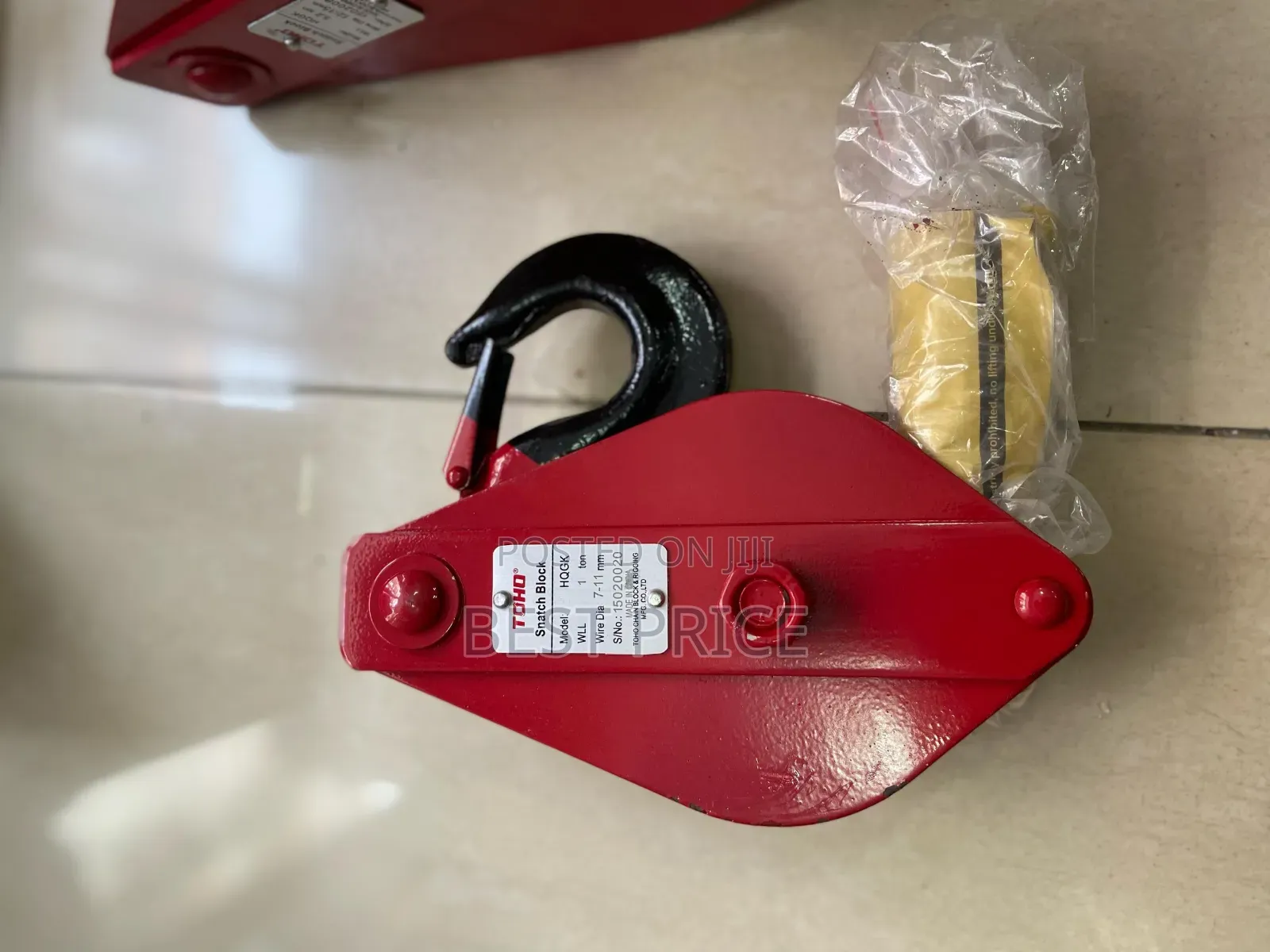 Toho Snatch Block 1 Ton
