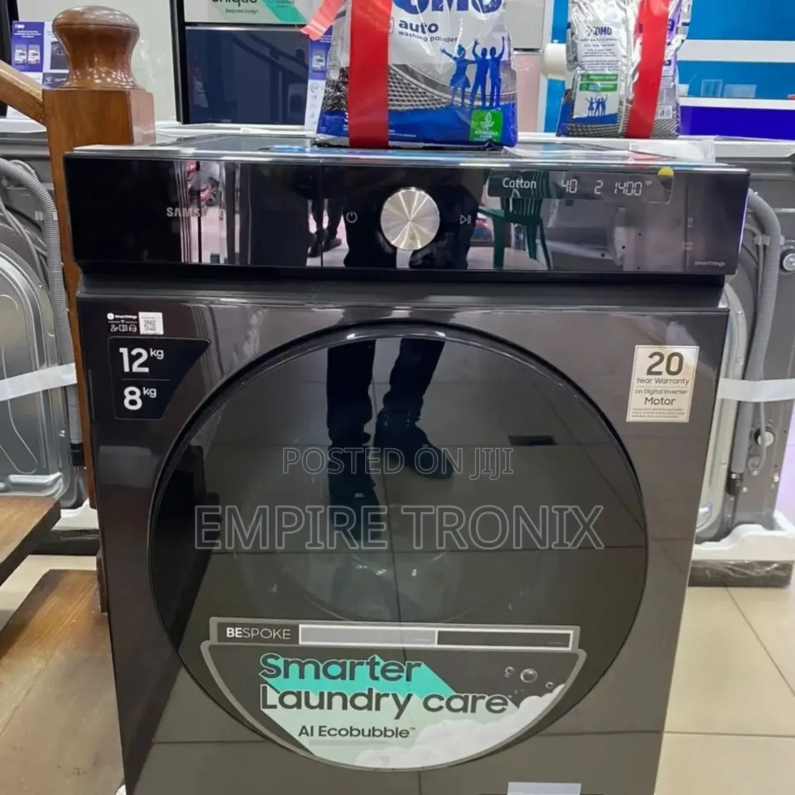 Samsung Washing Machine Front Load ( Wd12bb944dgb) 12/8kg