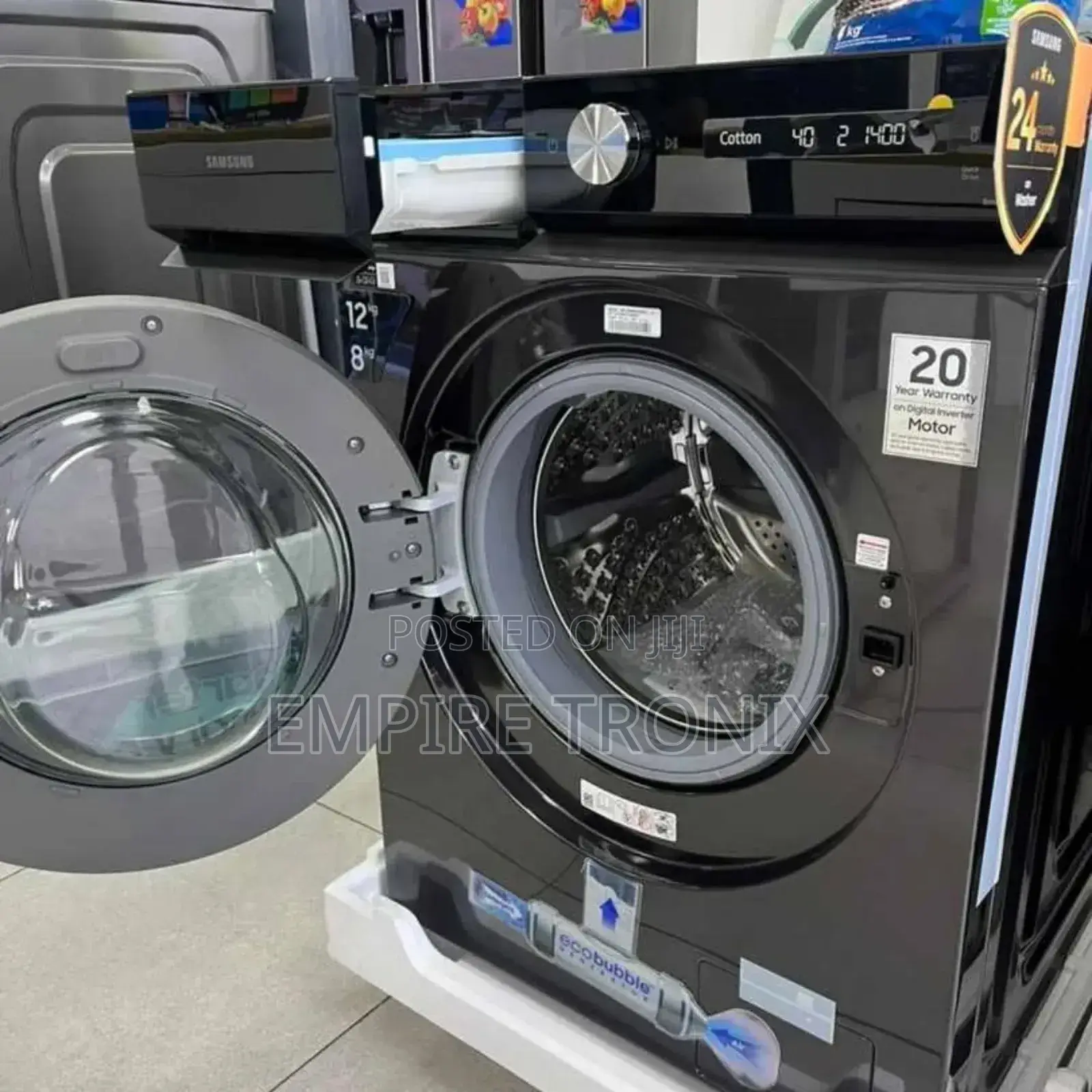 Samsung Washing Machine Front Load ( Wd12bb944dgb) 12/8kg