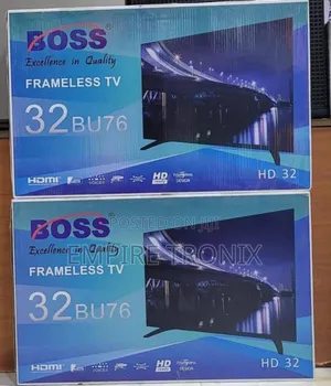 Boss 32-Inch Frameless Hd Led Tv