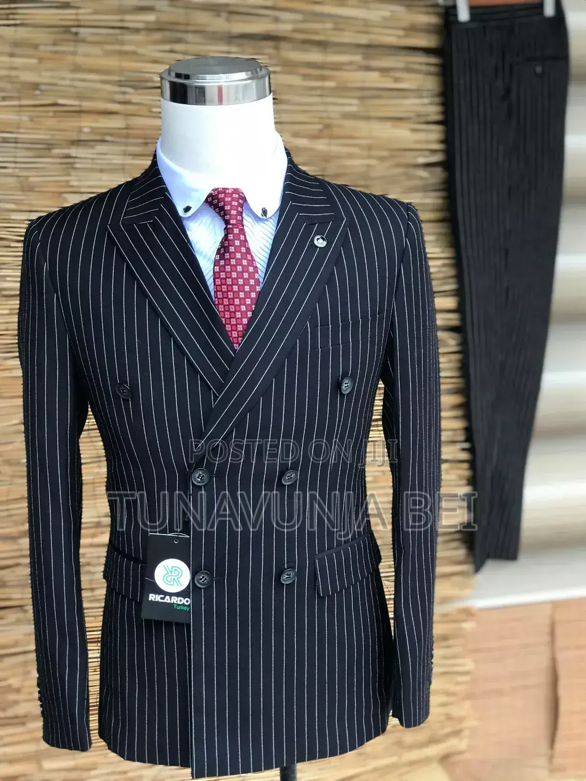 Black Ricardo Classic Suit