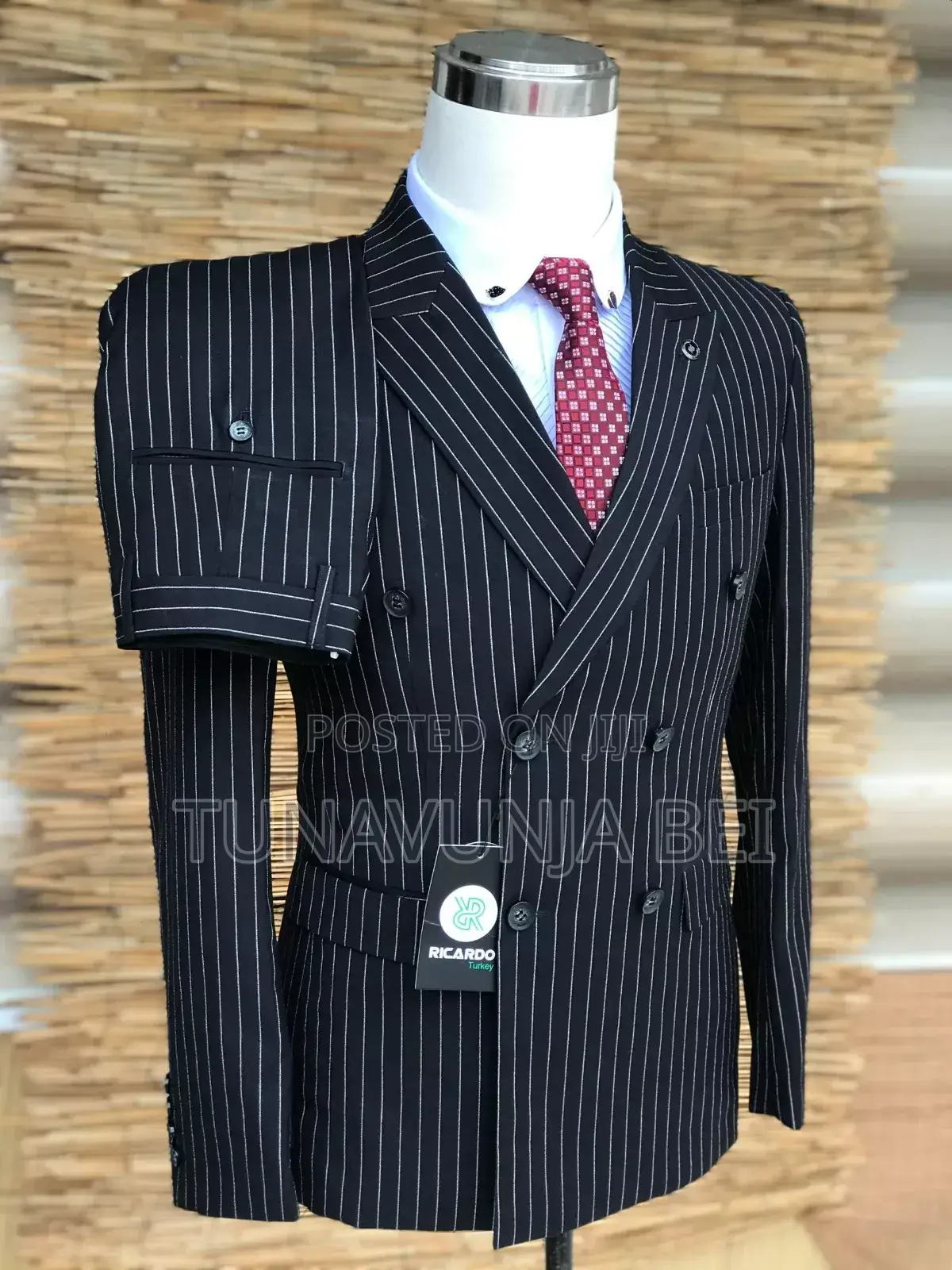 Black Ricardo Classic Suit