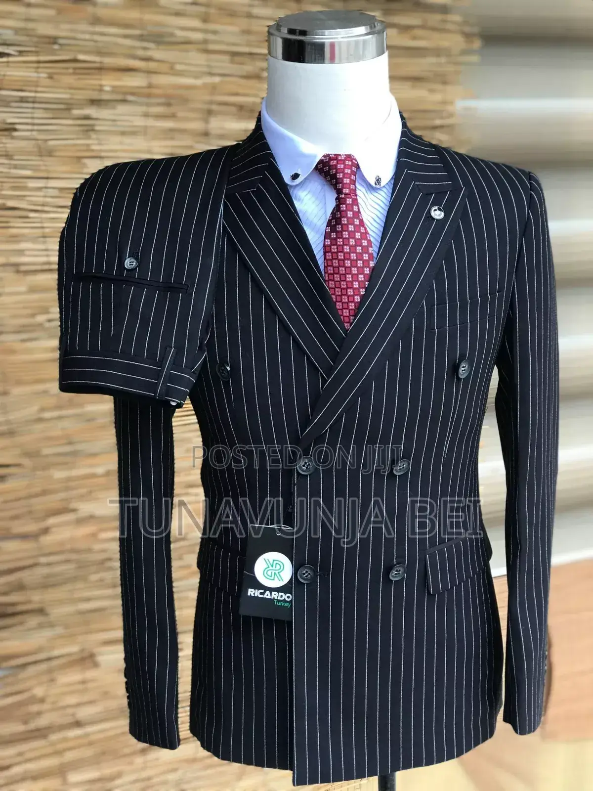 Black Ricardo Classic Suit