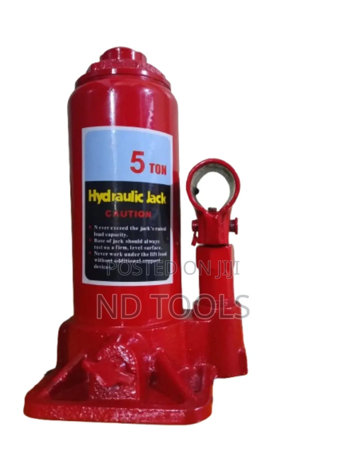 5 Ton Hydraulic Bottle Jack - Strong Reliable Lifter