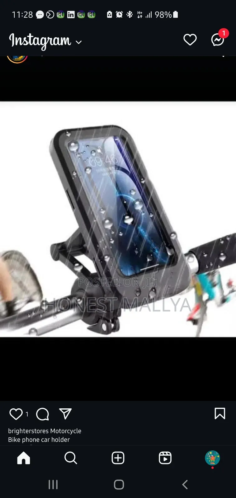 Bike Phone Holder