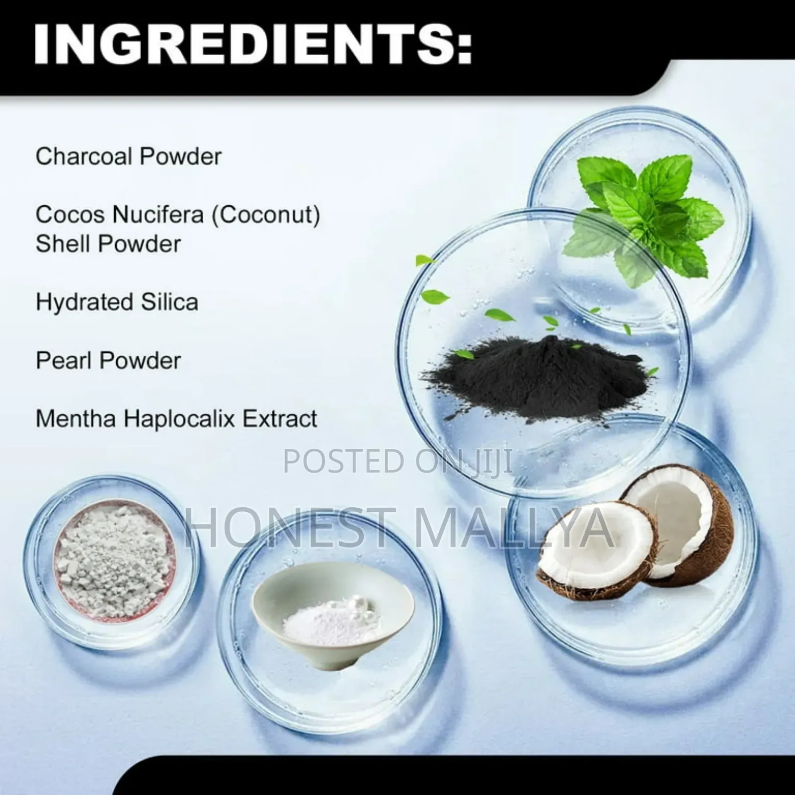 Natural Teeth Whitening Powder Activated Charcoal