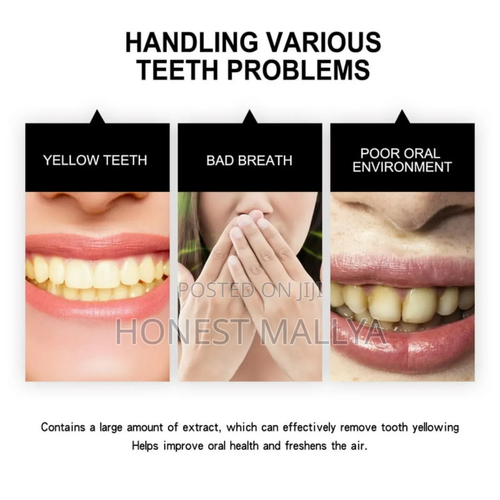 Natural Teeth Whitening Powder Activated Charcoal