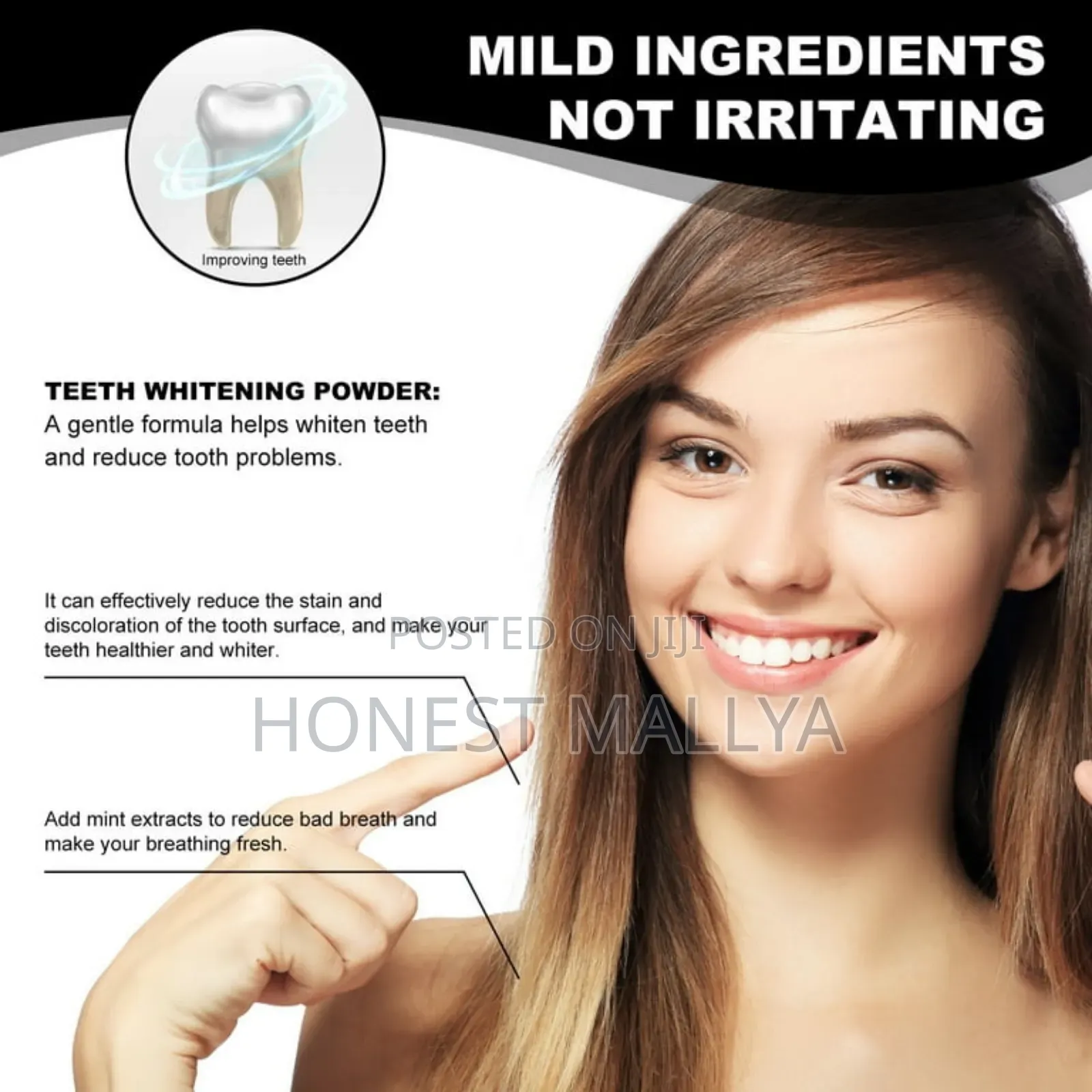 Natural Teeth Whitening Powder Activated Charcoal