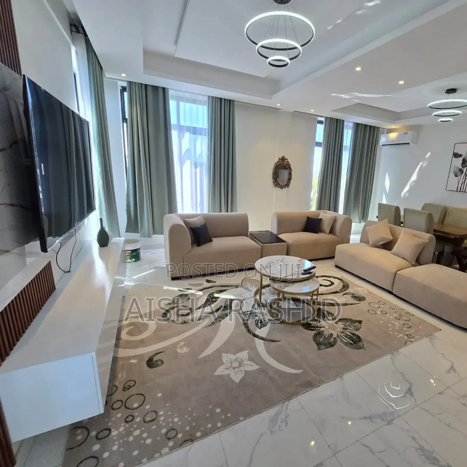 Furnished 3bdrm Apartment in Kinondoni for rent