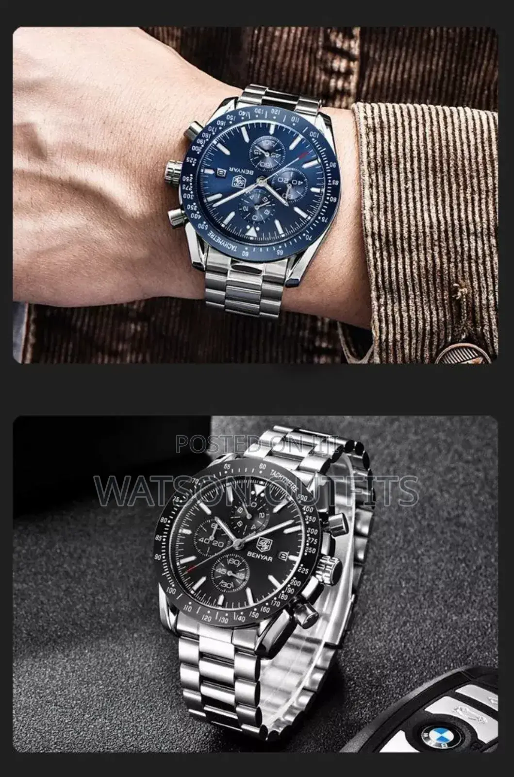 Round Benyar Watches Classic