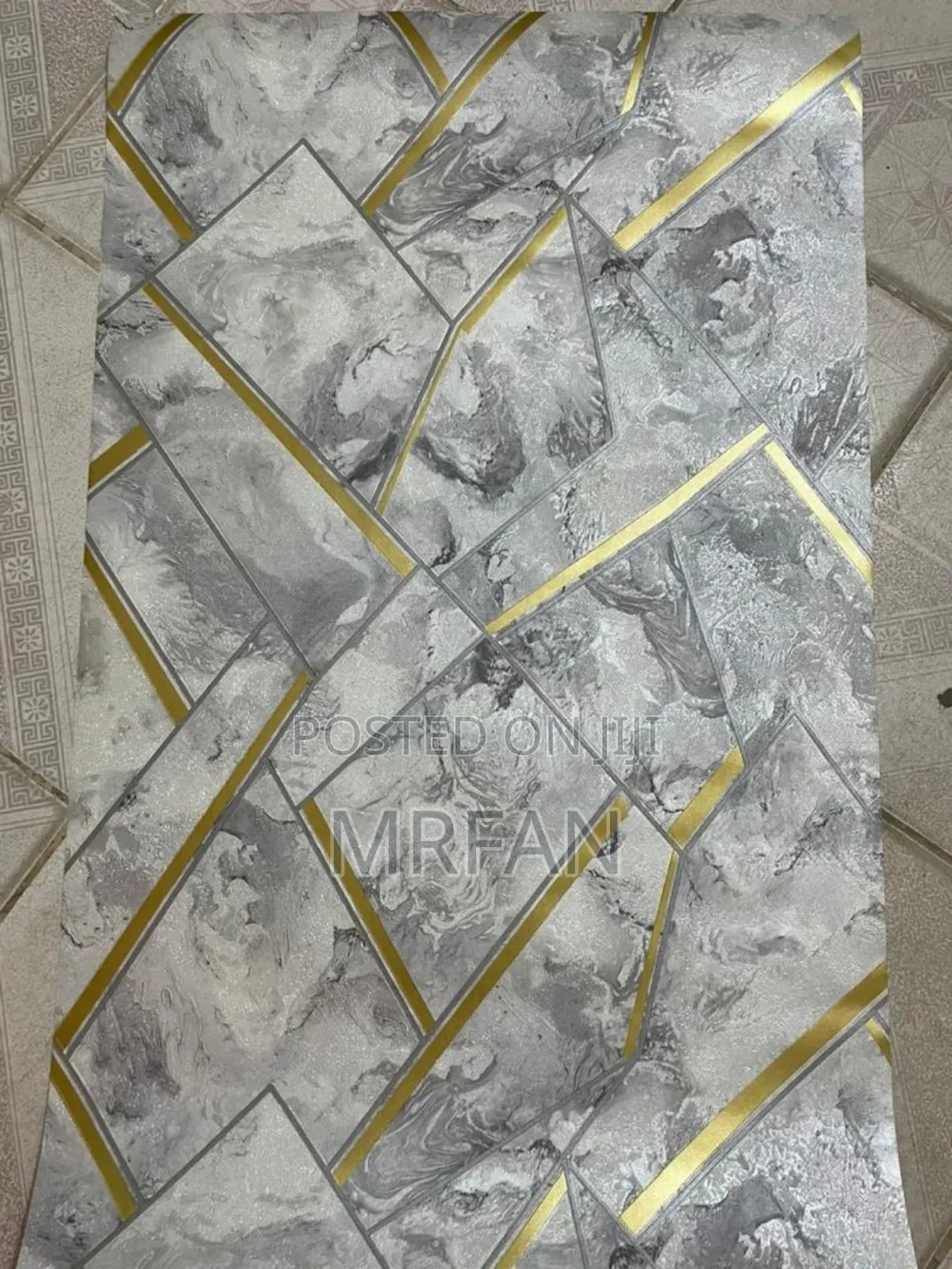 Wallpaper Mix With Gold Color