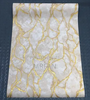 Wallpaper Mix With Gold and Waite