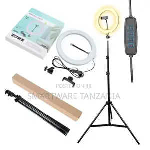 14" Selfie Led Ring Light With Tripod Stand For Live Stream