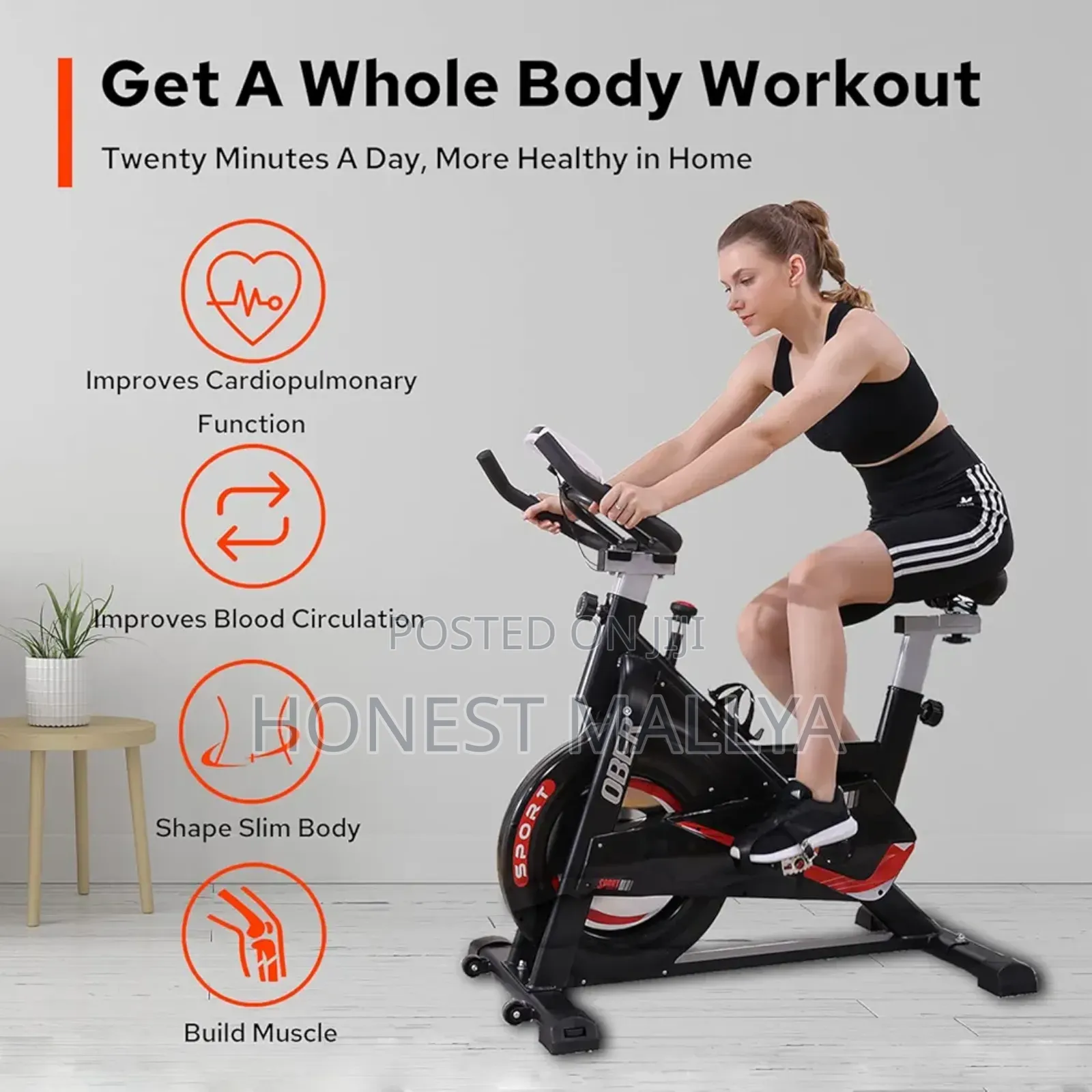 Stationary Exercise Bike Stand Indoor Cycling Bike