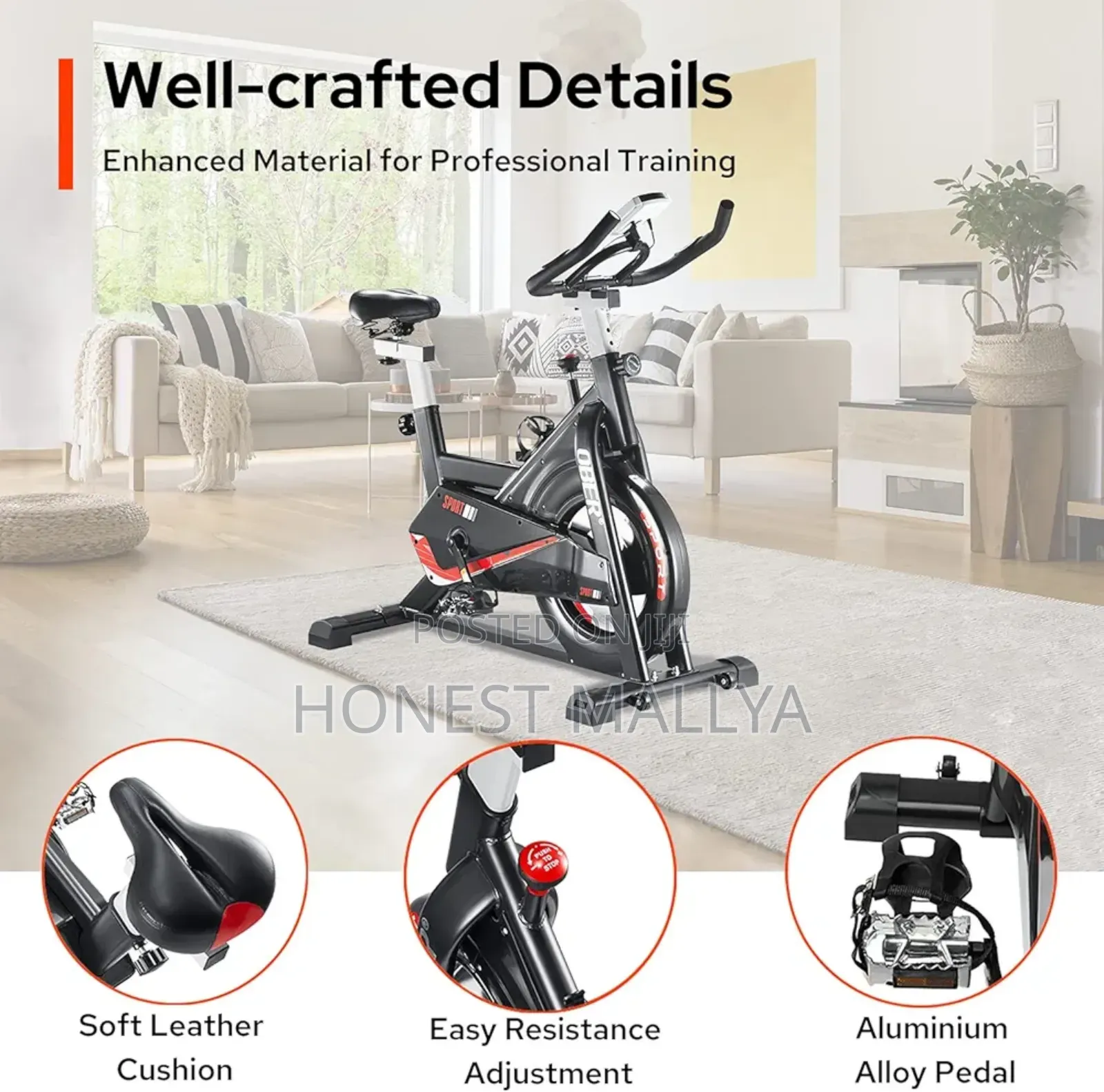 Stationary Exercise Bike Stand Indoor Cycling Bike