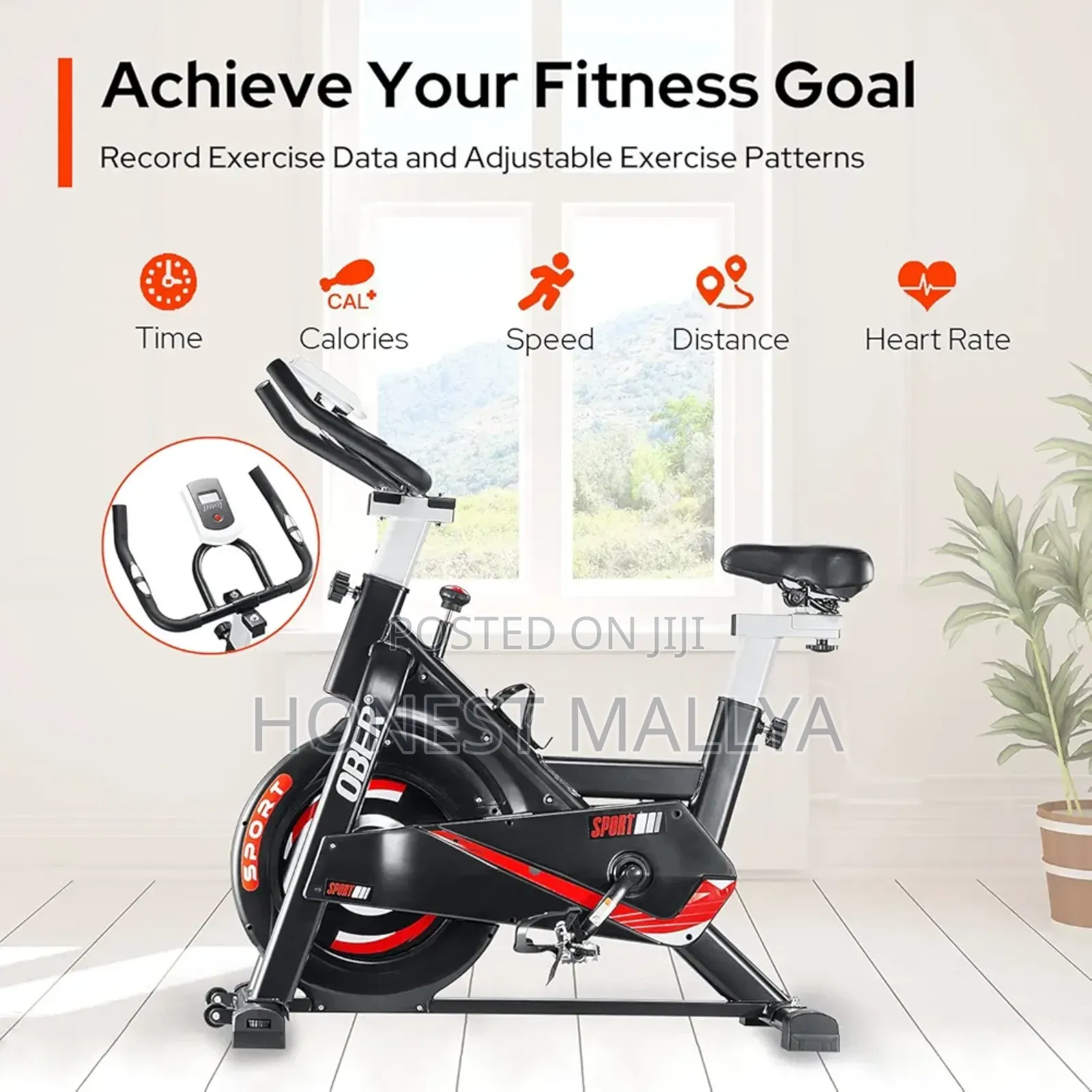 Stationary Exercise Bike Stand Indoor Cycling Bike