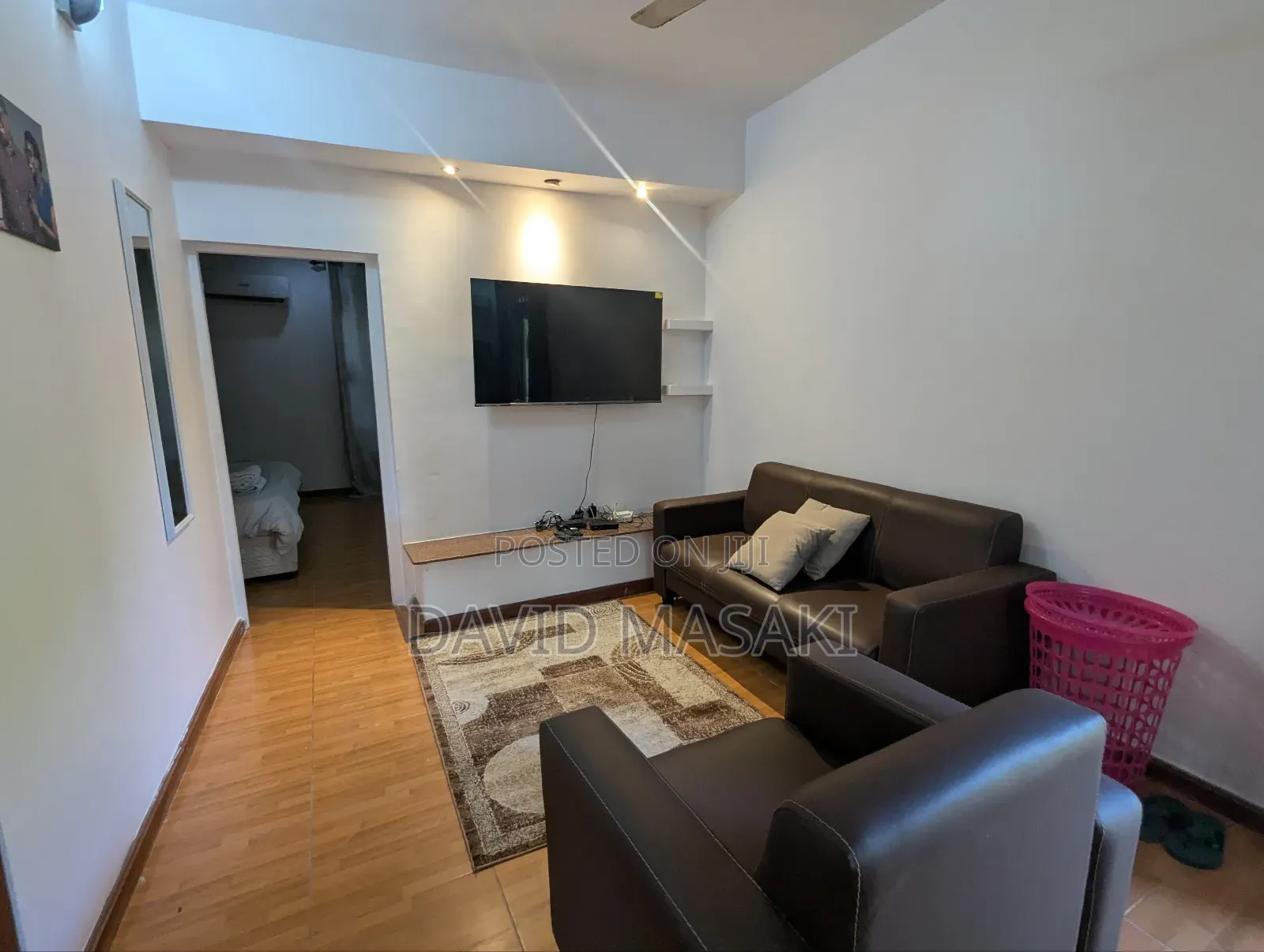 Furnished 1bdrm Room & Parlour in Cottages, Masaki for rent