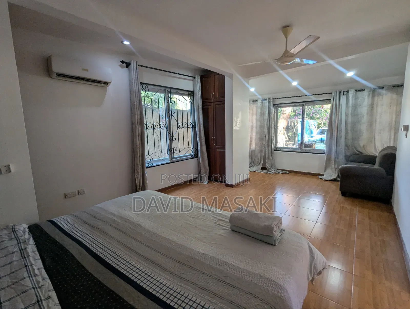 Furnished 1bdrm Room & Parlour in Cottages, Masaki for rent