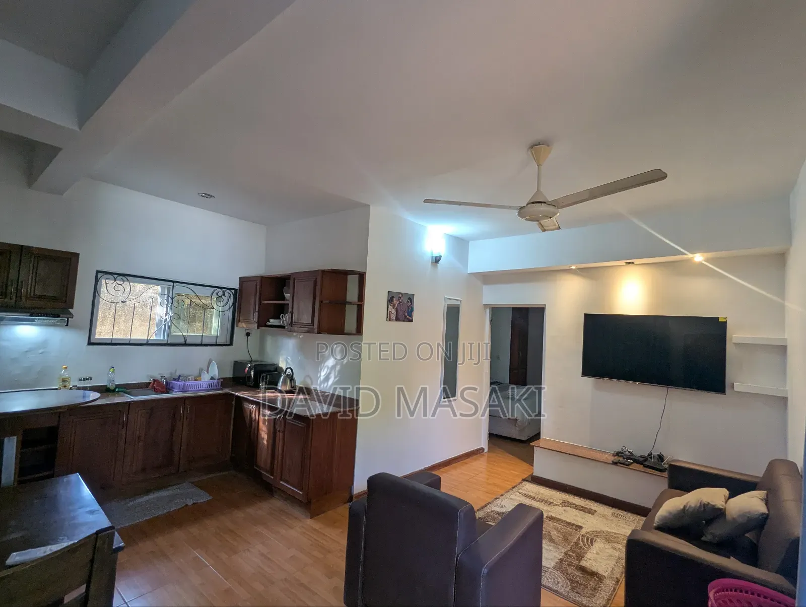 Furnished 1bdrm Room & Parlour in Cottages, Masaki for rent