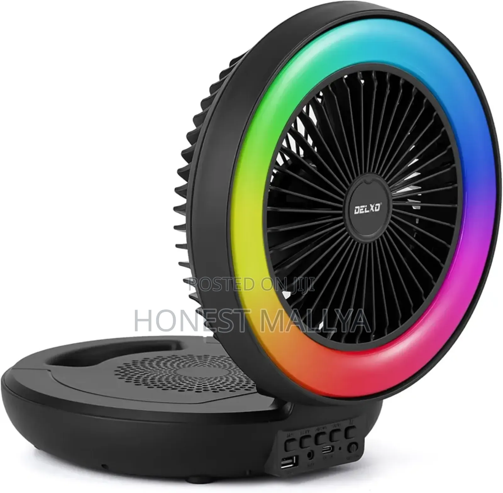 Bluetooth Speaker With Led Night Light