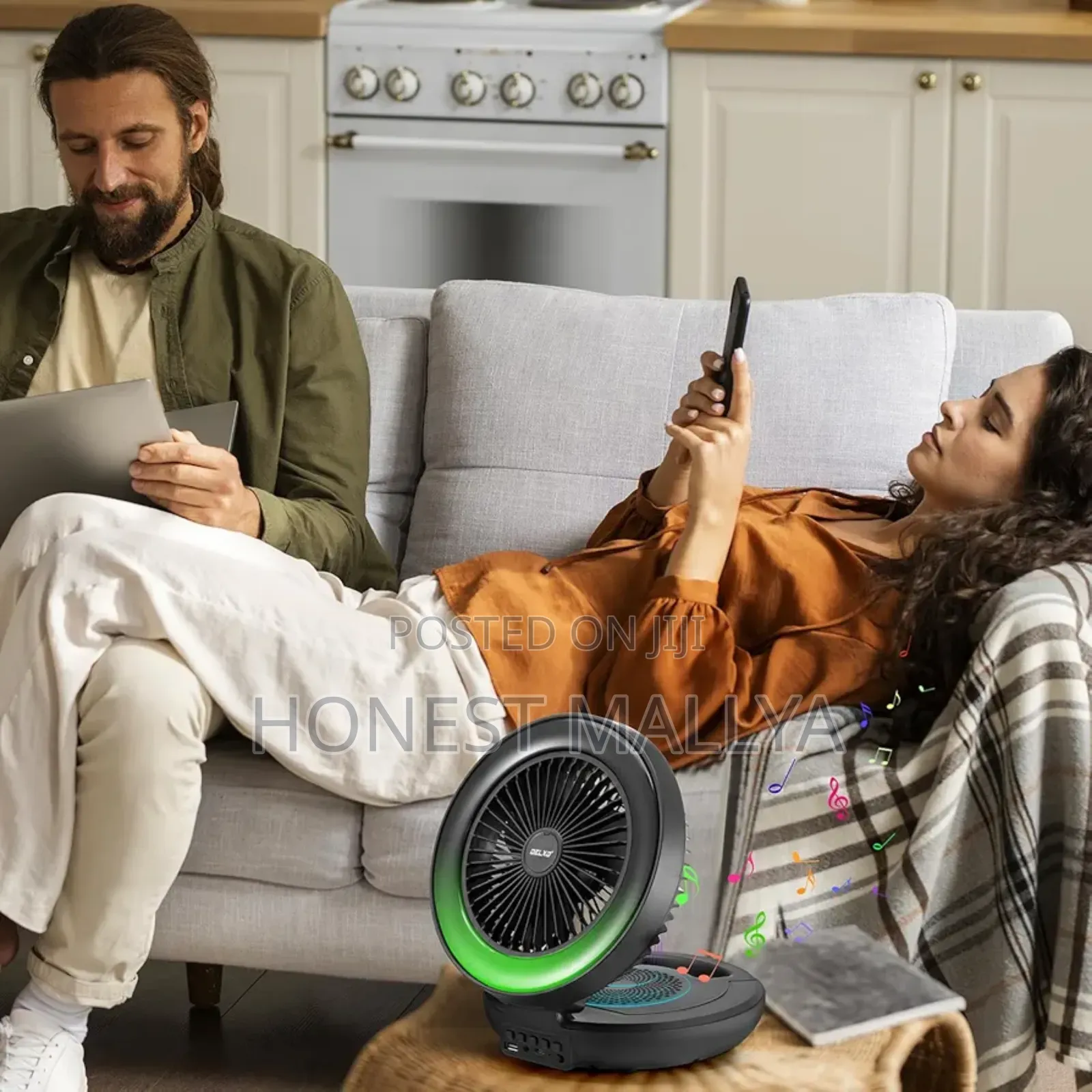 Bluetooth Speaker With Led Night Light