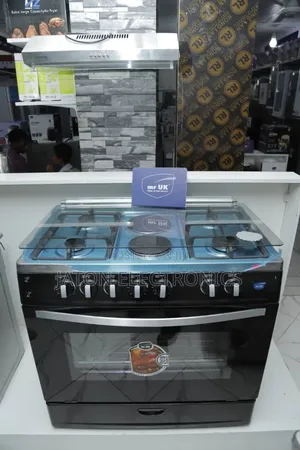 Mr Uk Gas Hob 9285* 
- 5 Gas Burners 
- Tempered Glass