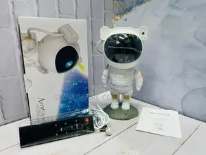 Photo - Astronaut Galaxy Star Projector Remote Control Night Light