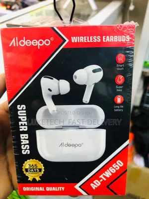 Aldeepo Ad-Tw650 Super Bass Wireless Earbuds.