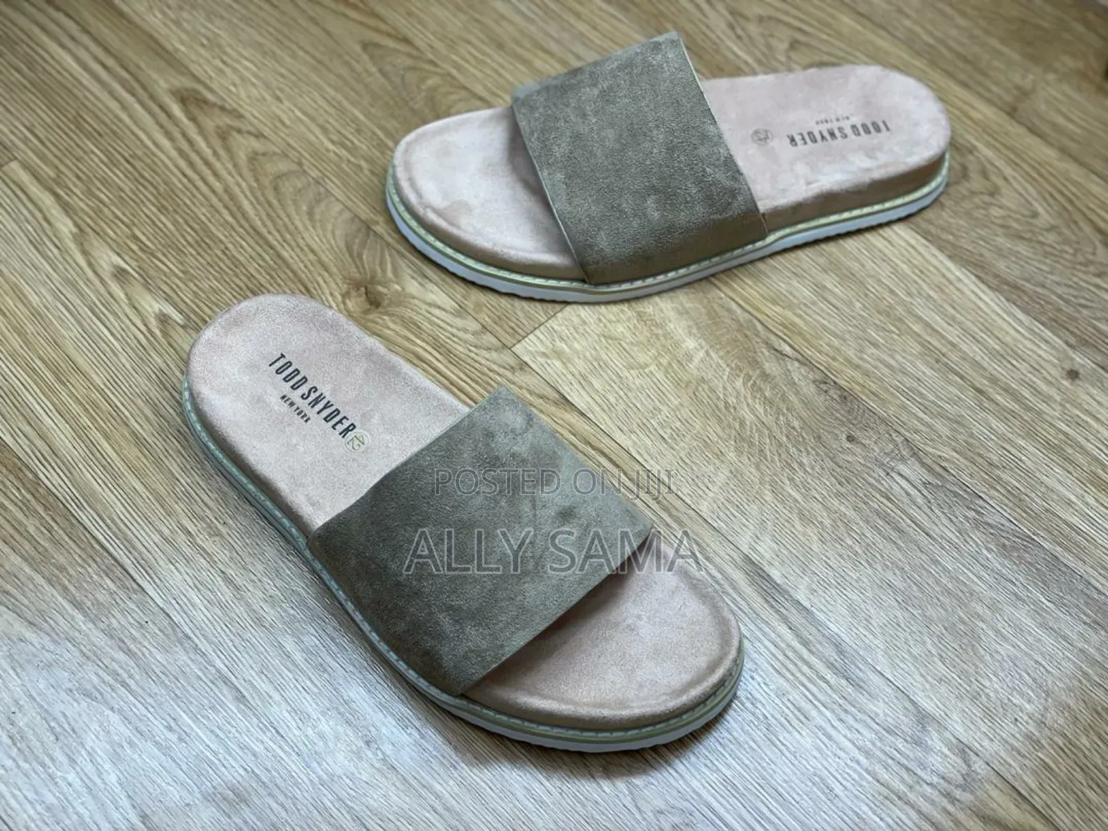 Mens Sandals Berluti Material Suede