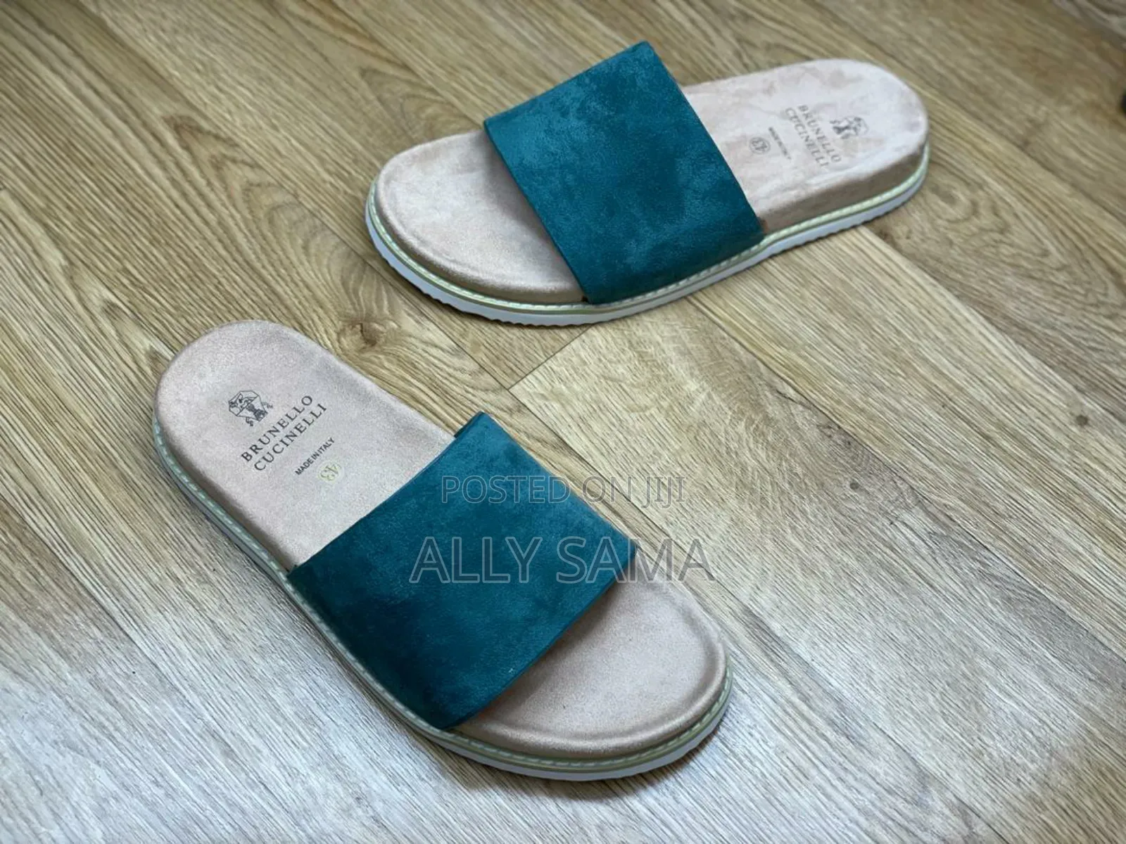 Mens Sandals Berluti Material Suede