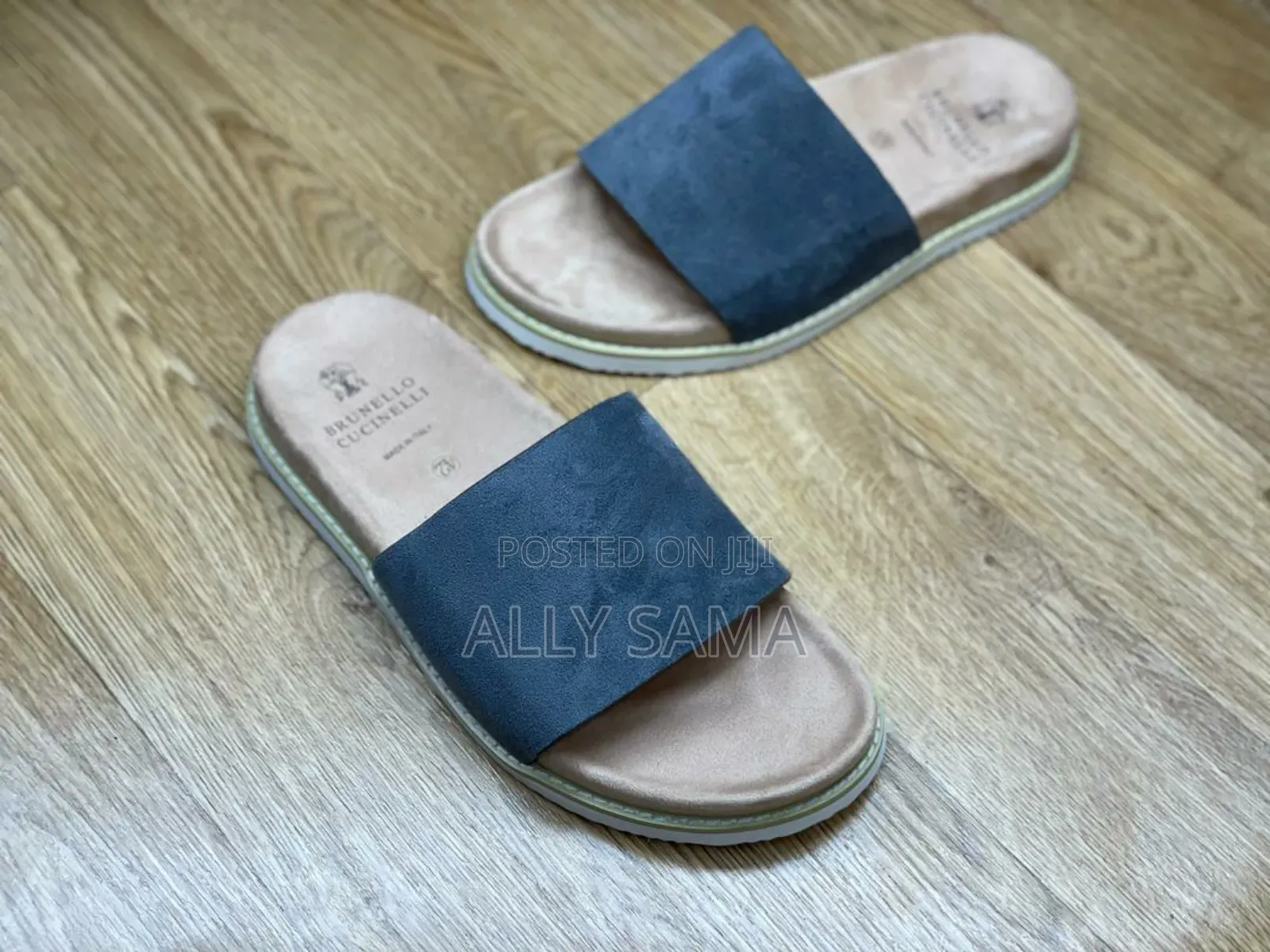 Mens Sandals Berluti Material Suede