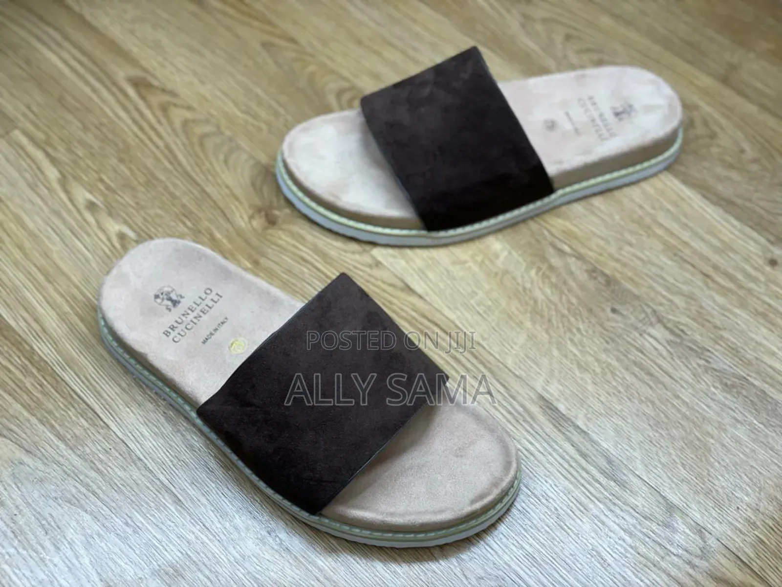 Mens Sandals Berluti Material Suede