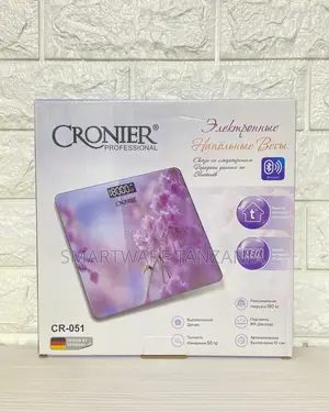 Tempered Glass With LCD Display | Bathroom Weighing Scale