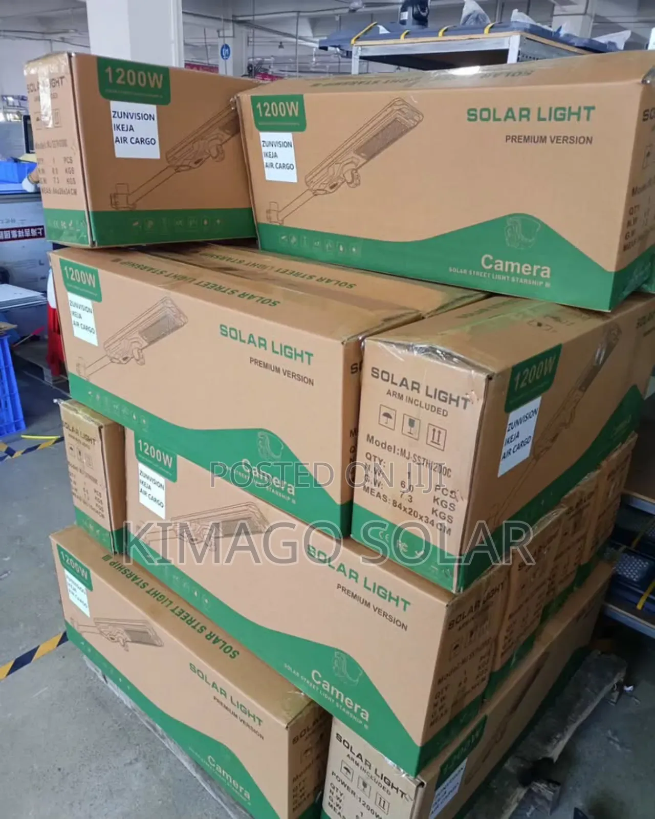 Security Camera /Solar Light 1200w Price 389,999 Discount