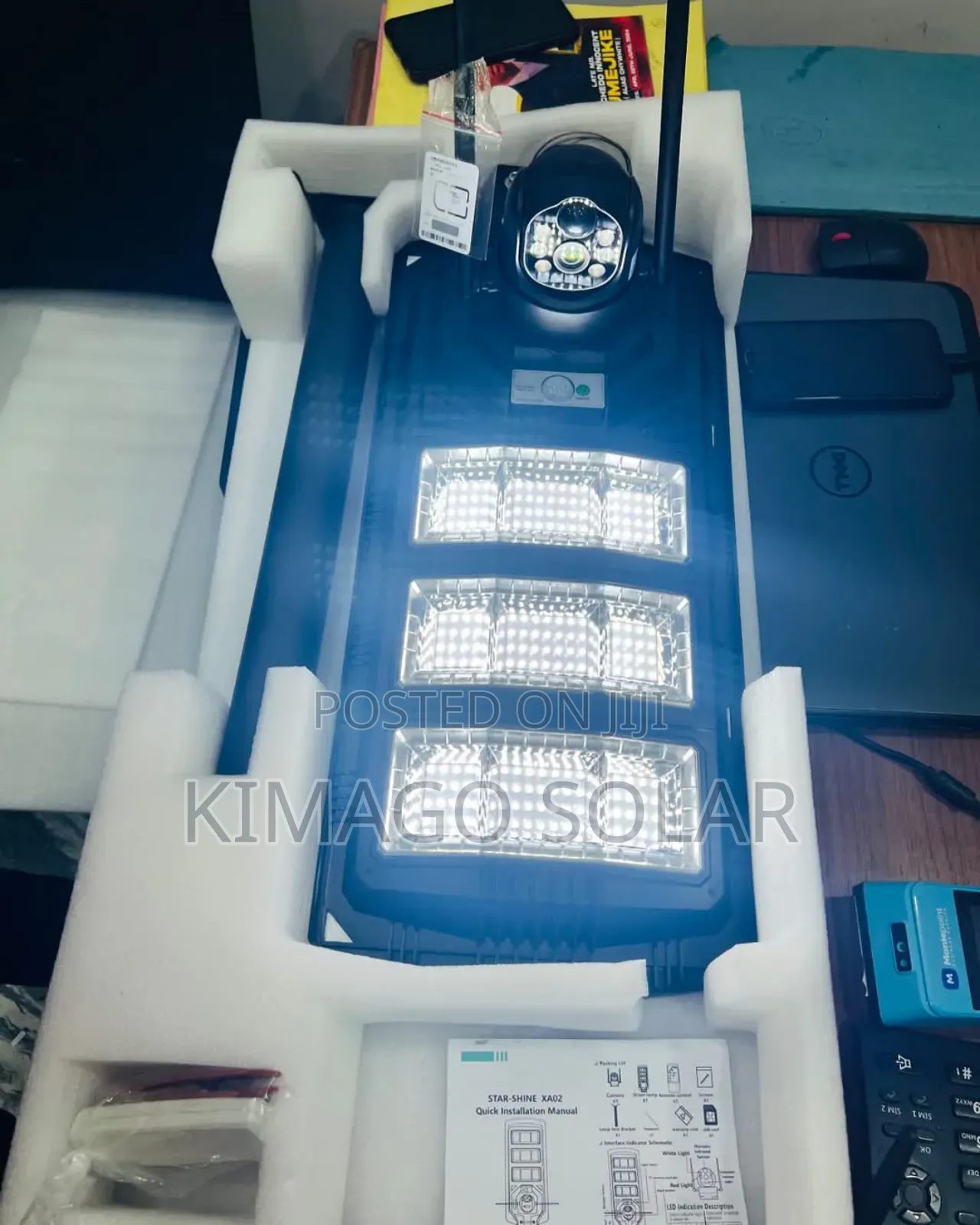 Security Enhanced 1200w Solar Street Light With
