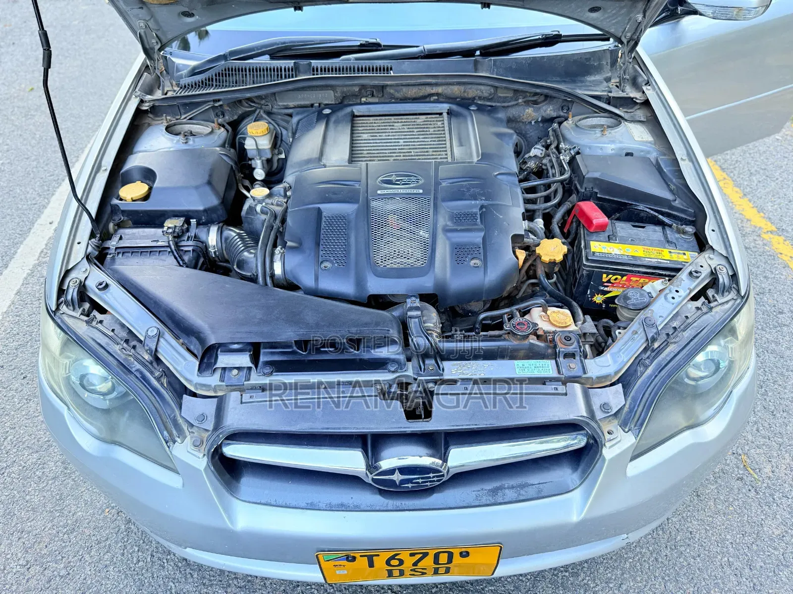 Subaru Legacy 2008 Silver