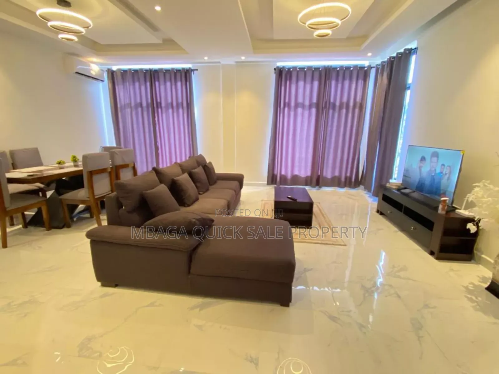 Furnished 3bdrm Apartment in Mikocheni for rent