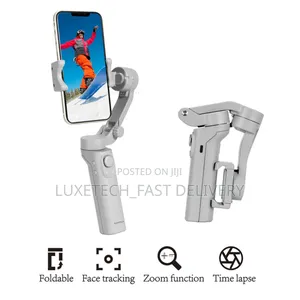 F5 3-Axis Handheld Gimbal Foldable, Smartphones Video Record