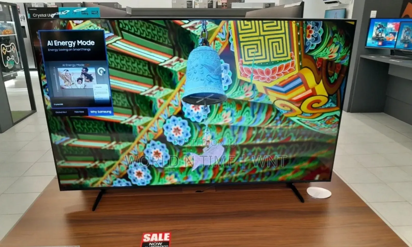 Offer Samsung 75 Inch Crystal Uhd Du7000 Tizen Smart Tv (2024)